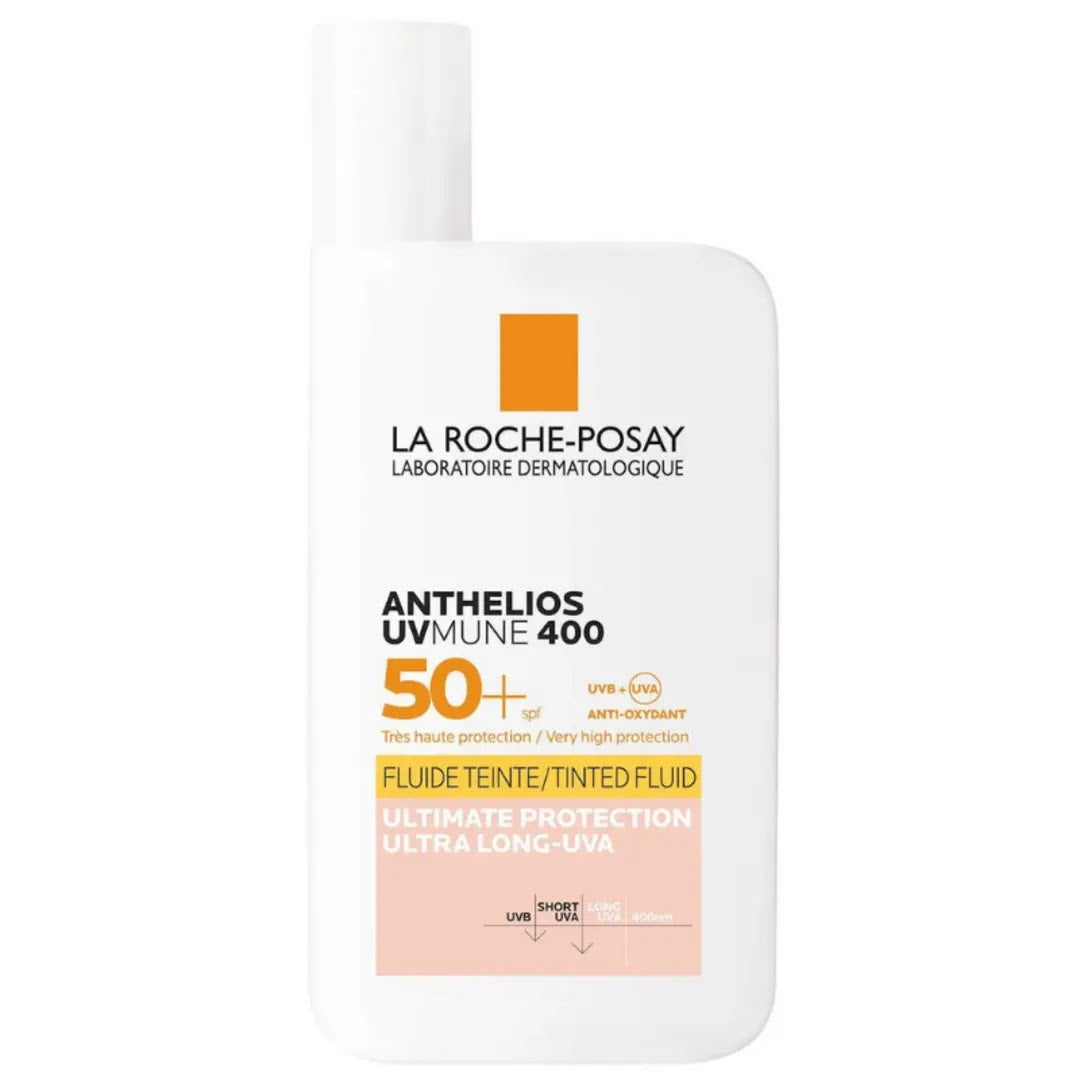 La Roche-Posay Anthelios UV Fluid SPF 50+ 50ml sunscreen bottle