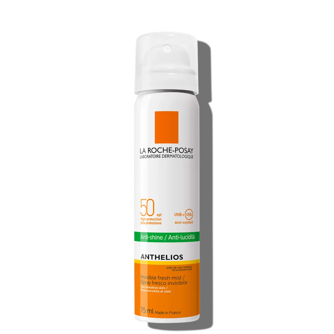 La Roche-Posay Anthelios Anti-Shine Spray SPF 50+ 75ml bottle