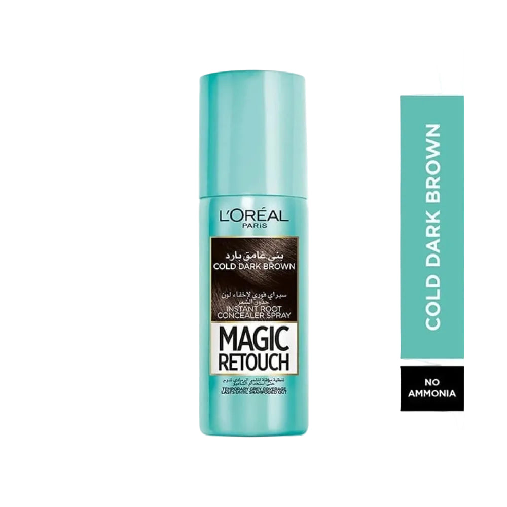 L'Oréal Magic Retouch Cold Dark Brown 75ML root touch-up spray