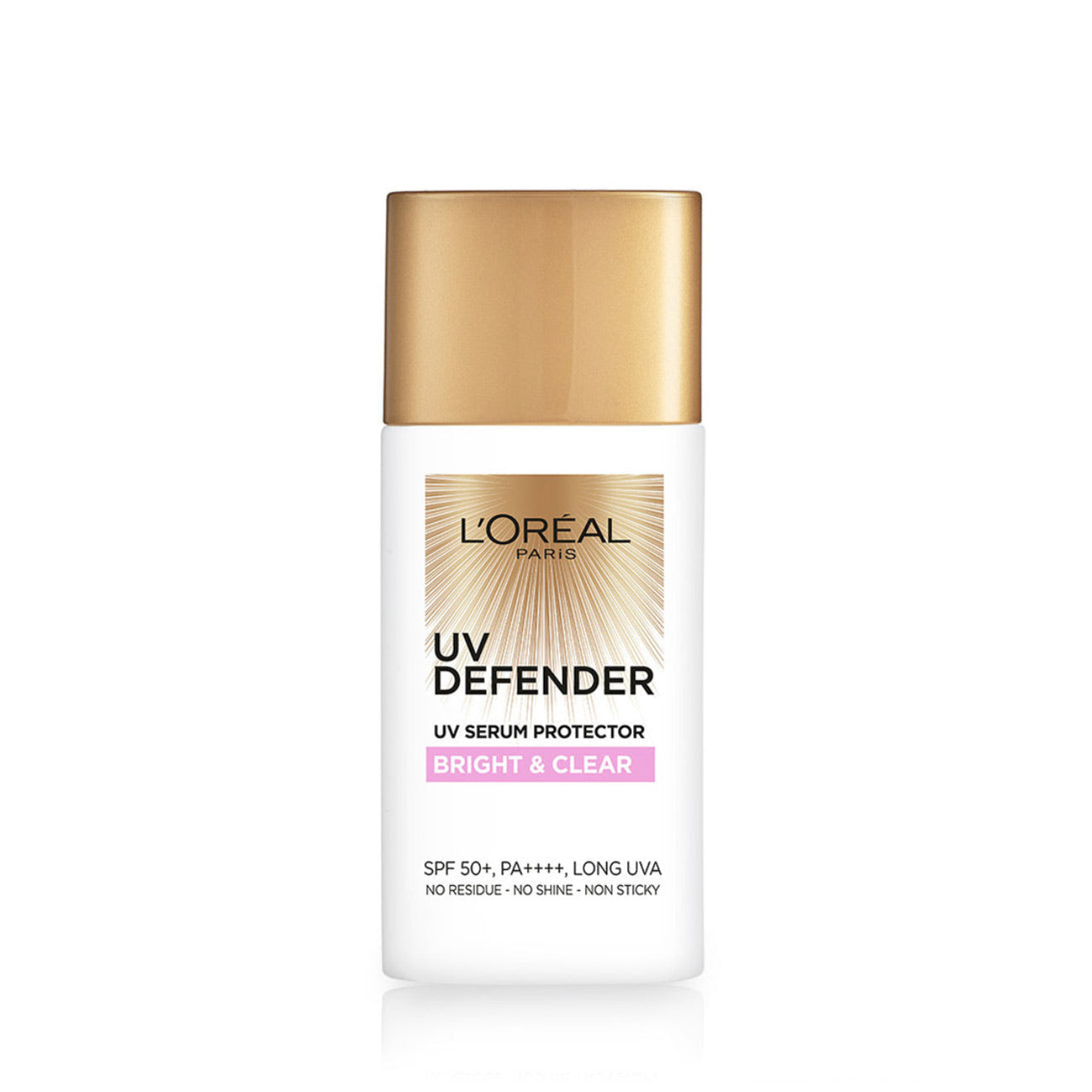 L'Oréal UV Defender SPF 50+ Bright & Clear Sunscreen 50ml