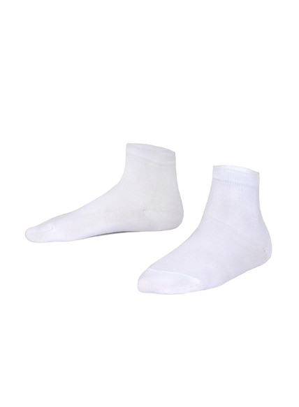 half white socks