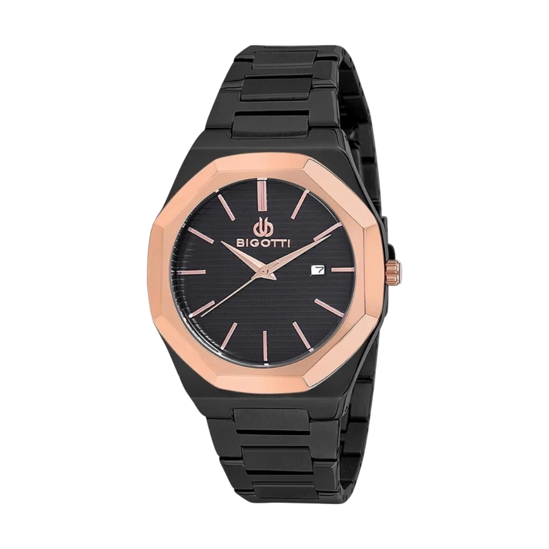 Bigotti Watch For Men - Black