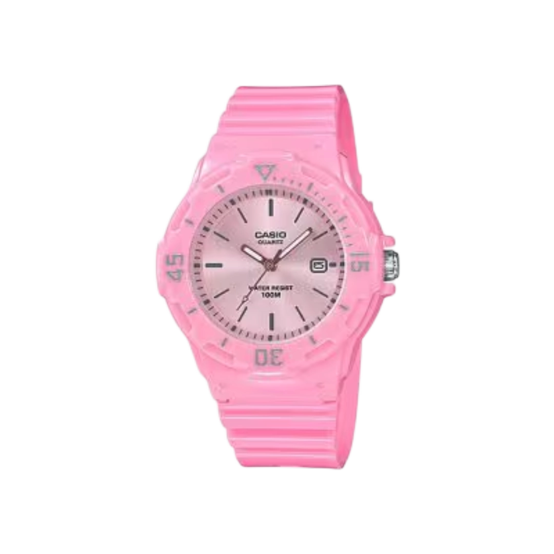 Casio Women's Quartz Analog Display Watch - Pink