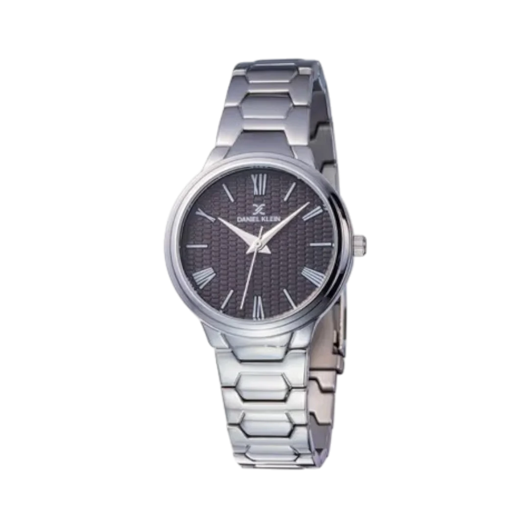Daniel Klein Unisex Silver Couple Watches - 2 Sizes