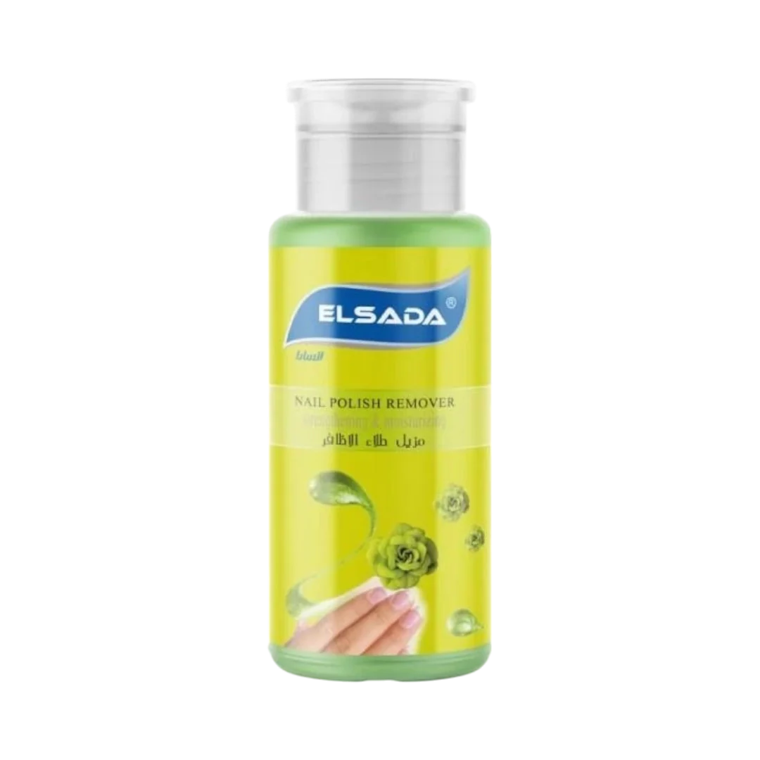 Elsada Nail Polish Remover With Pump - 200ml - 5 Colors