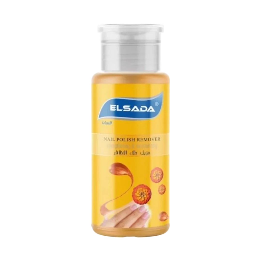 Elsada Nail Polish Remover With Pump - 200ml - 5 Colors