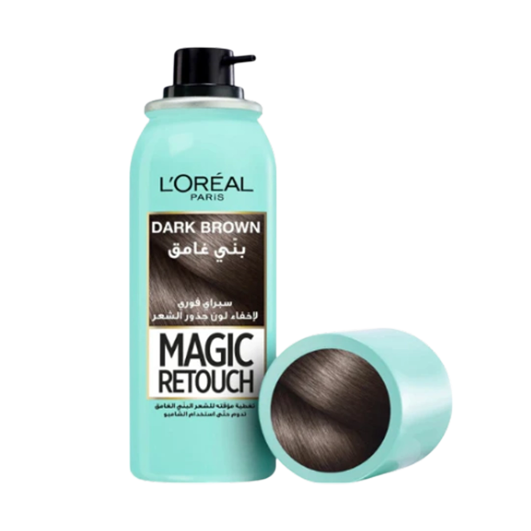 L'Oréal Magic Retouch Hair Roots Concealer Spray - Dark Brown