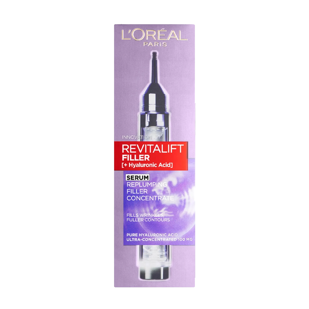L'Oréal Revitalift Filler + Hyaluronic Acid Replumping Serum - 16ml