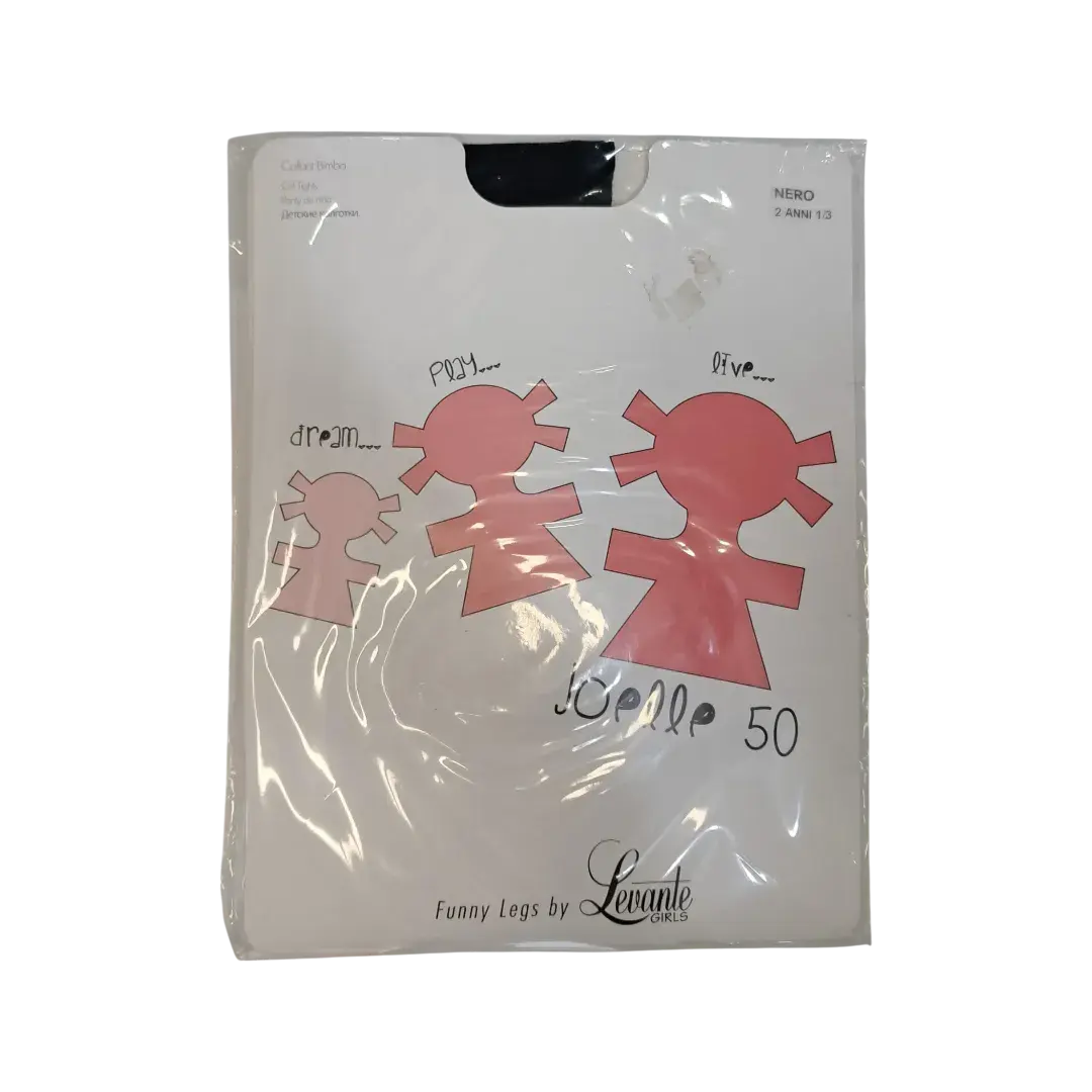 Levante Girls Tights - Black Levante tights levante-girls-tights-black kids b0fcea d0079d-2.myshopify.com