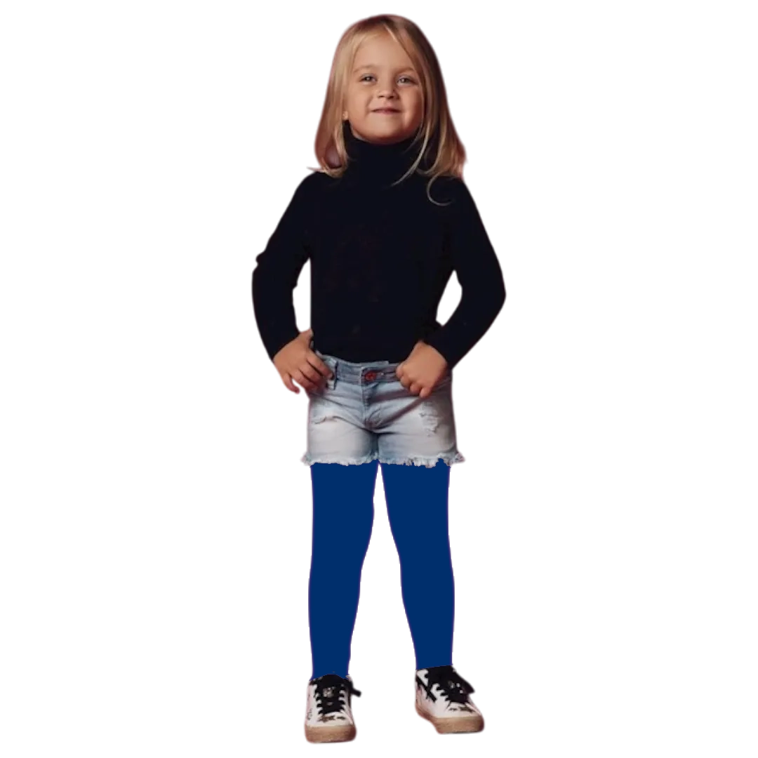 Marie France Girls Luna Tights - Navy