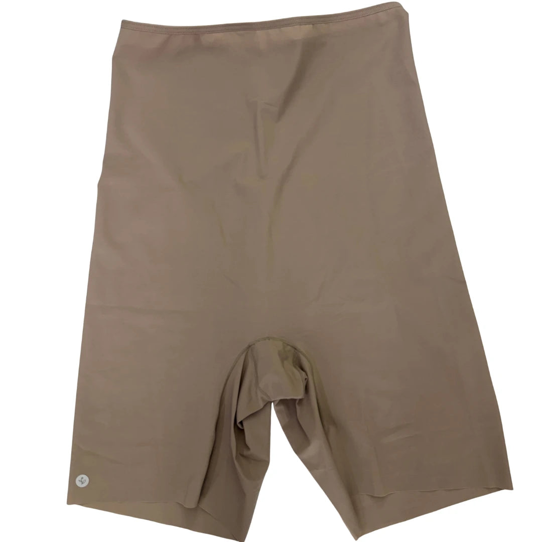 Plié Amazônia 080428 beige invisible high-waist Bermuda Brazilian shapewear
