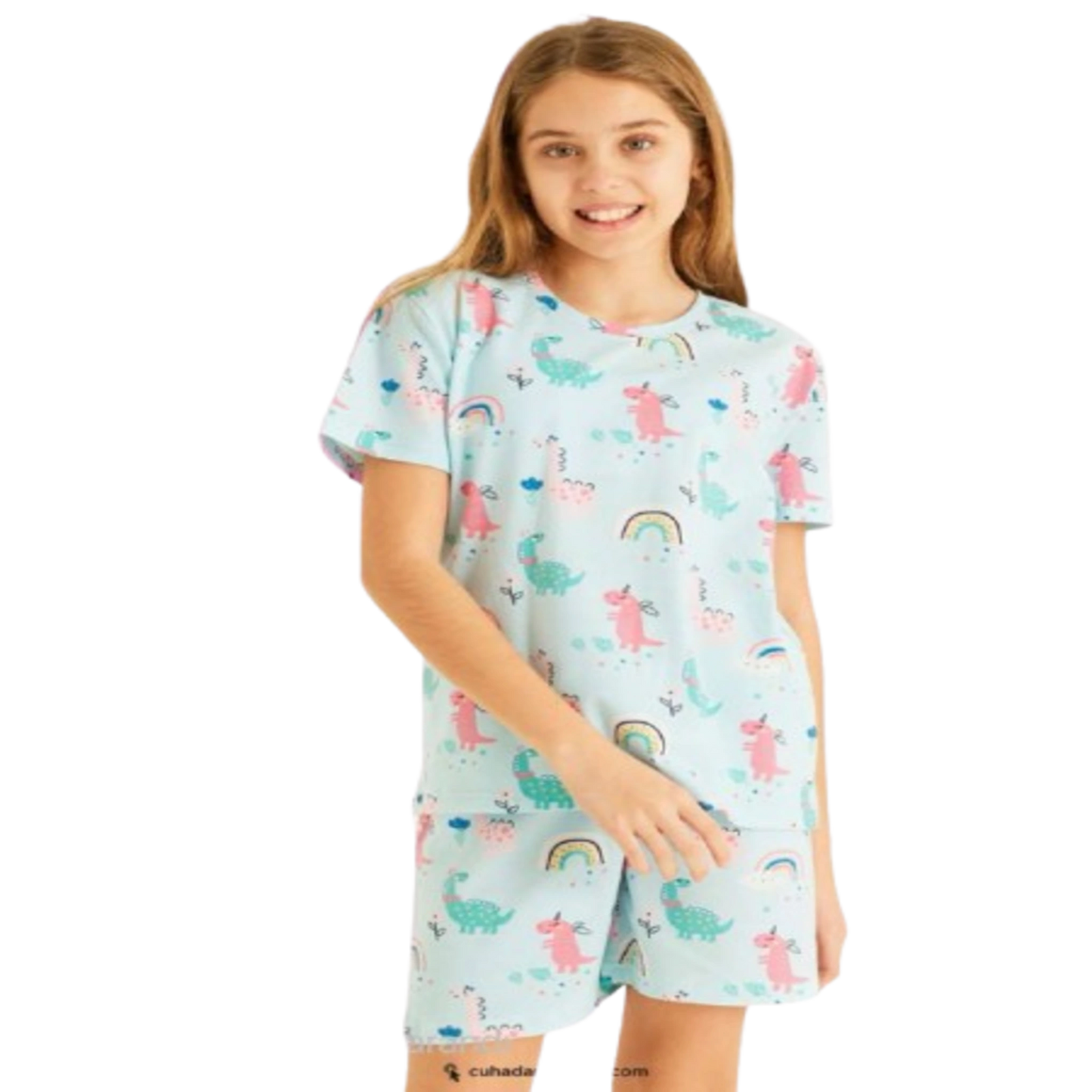 Unicorn half sleeve pyjamas