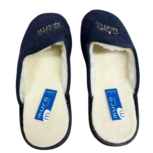 Gomus woven Men slippers navy