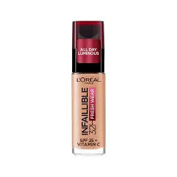 L'Oréal Paris Infallible 3D All Day Luminous Foundation in amber shade
