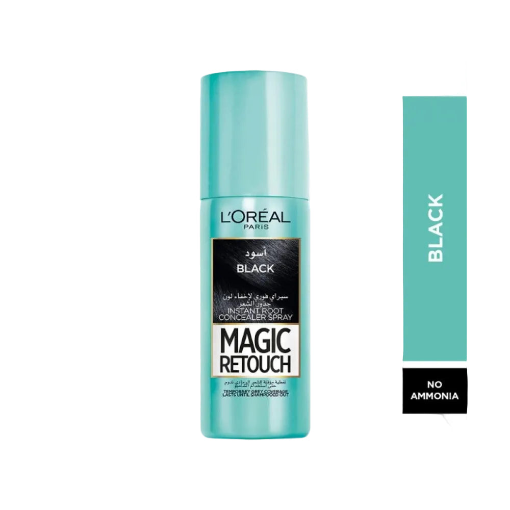 L'Oréal Magic Retouch Root Concealer Black 75ml spray can