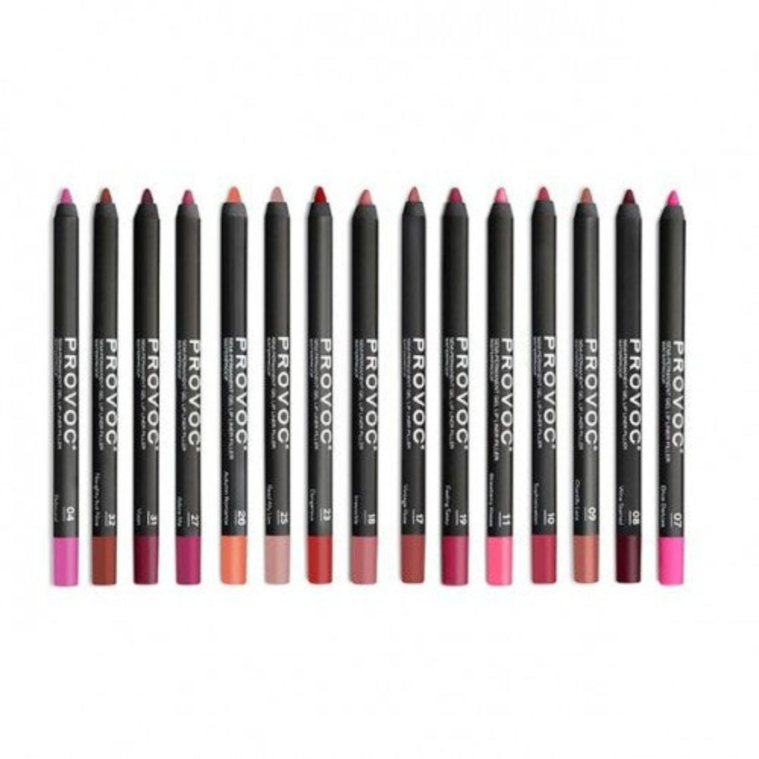 Provoc Semi-Permanent Gel Lip Liner - 13 Shades