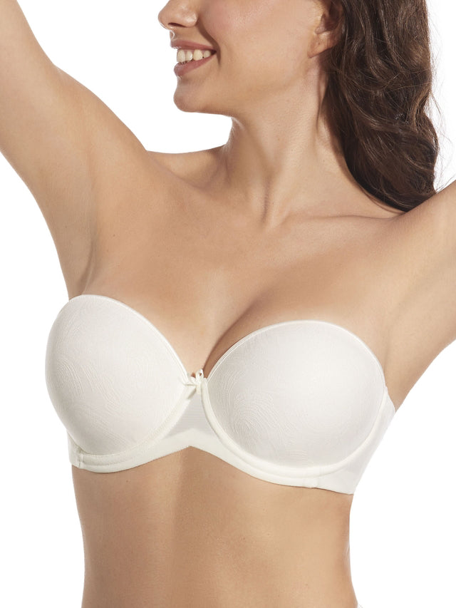 Strapless Large Contour Bra | Full Support & Seamless Fit
