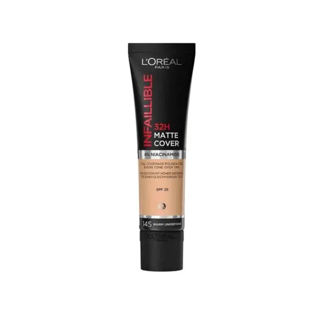 L'Oréal Paris Infallible 24H Matte Cover Foundation – Full Coverage Matte Liquid Foundation