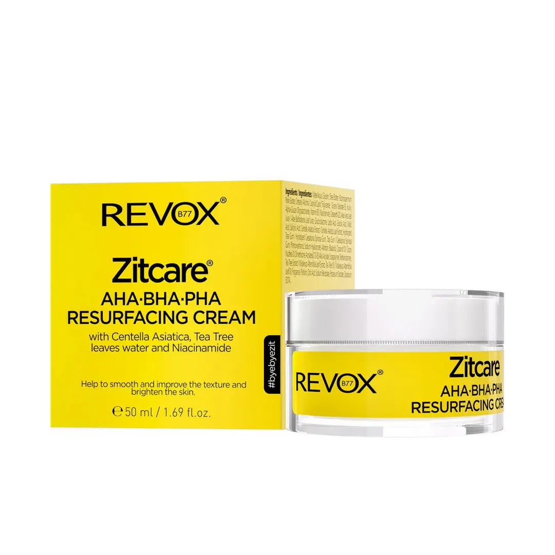 REVOX Zitcare Resurfacing Cream Acne Treatment 50ml