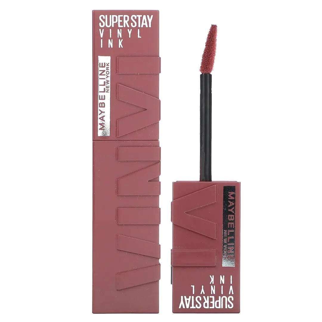 Maybelline SuperStay Vinyl Ink Liquid Lipstick 40 Witty Glossy Long-Wear