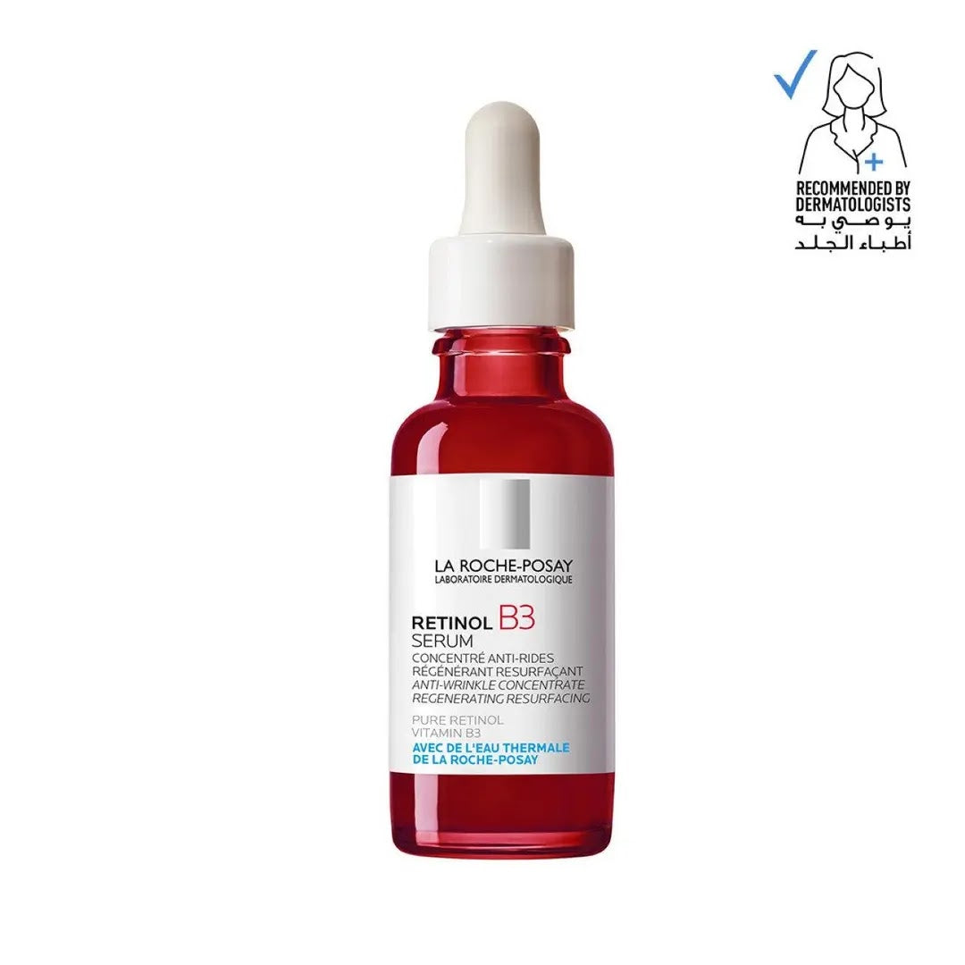 La Roche-Posay Retinol B3 Serum 30ml bottle with white and blue packaging