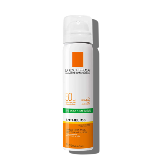 La Roche-Posay Anthelios Anti-Shine Spray SPF 50+ 75ml bottle