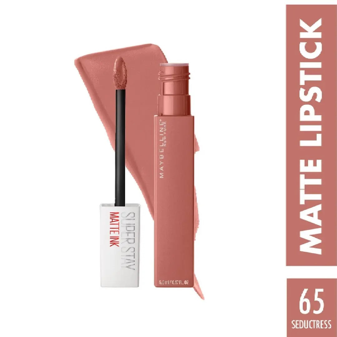 Maybelline SuperStay Matte Ink Lipstick 65 Seductress Bold Matte 5ml