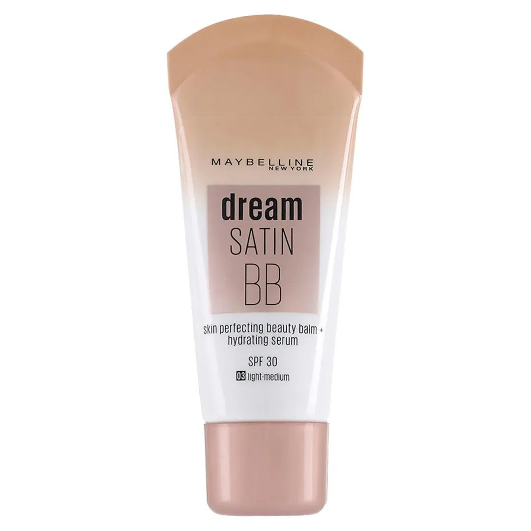 Maybelline Dream Satin BB Cream 03 Light-Medium SPF 30 Hydrating 40ml