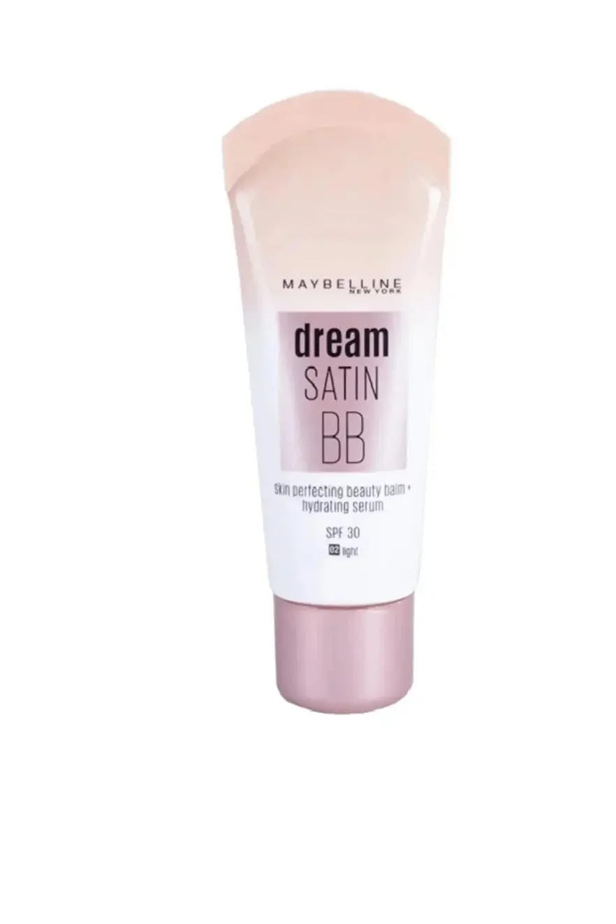 Maybelline Dream Satin BB Cream 02 Light SPF 30 Hydrating 40ml
