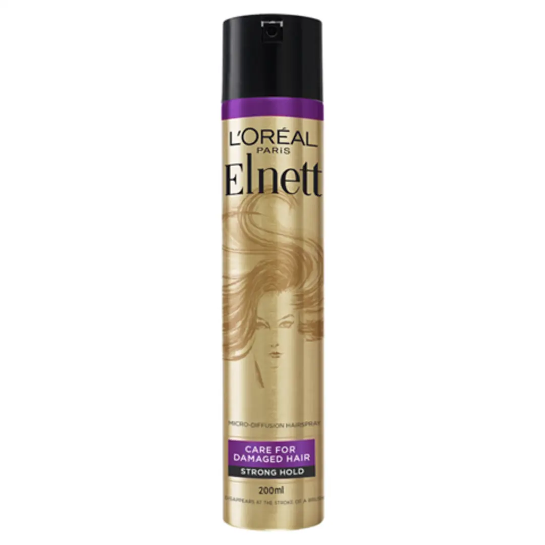 L'Oréal Elnett Strong Hold Spray 200ml Long-Lasting Control