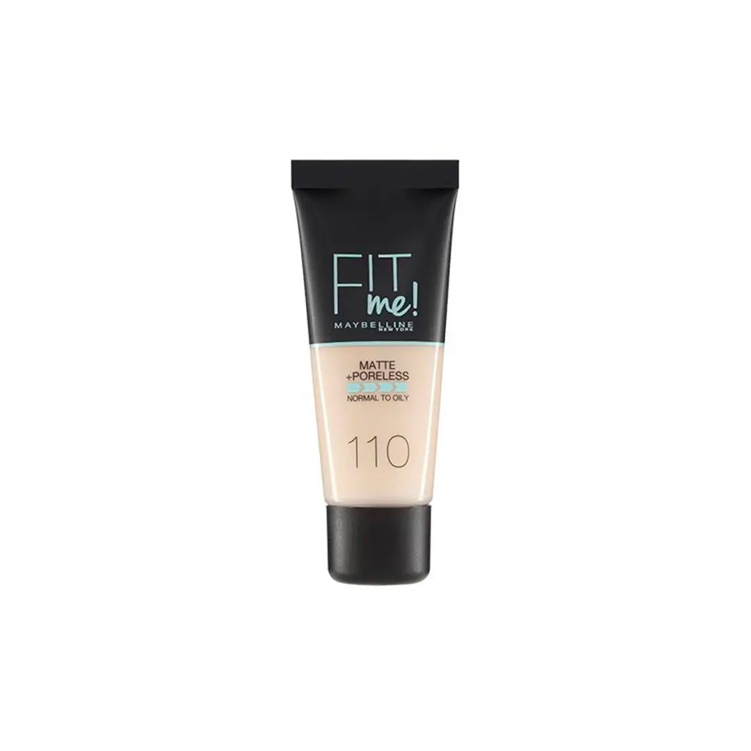 Maybelline Fit Me Foundation Porcelain 110 Matte Finish 30ml