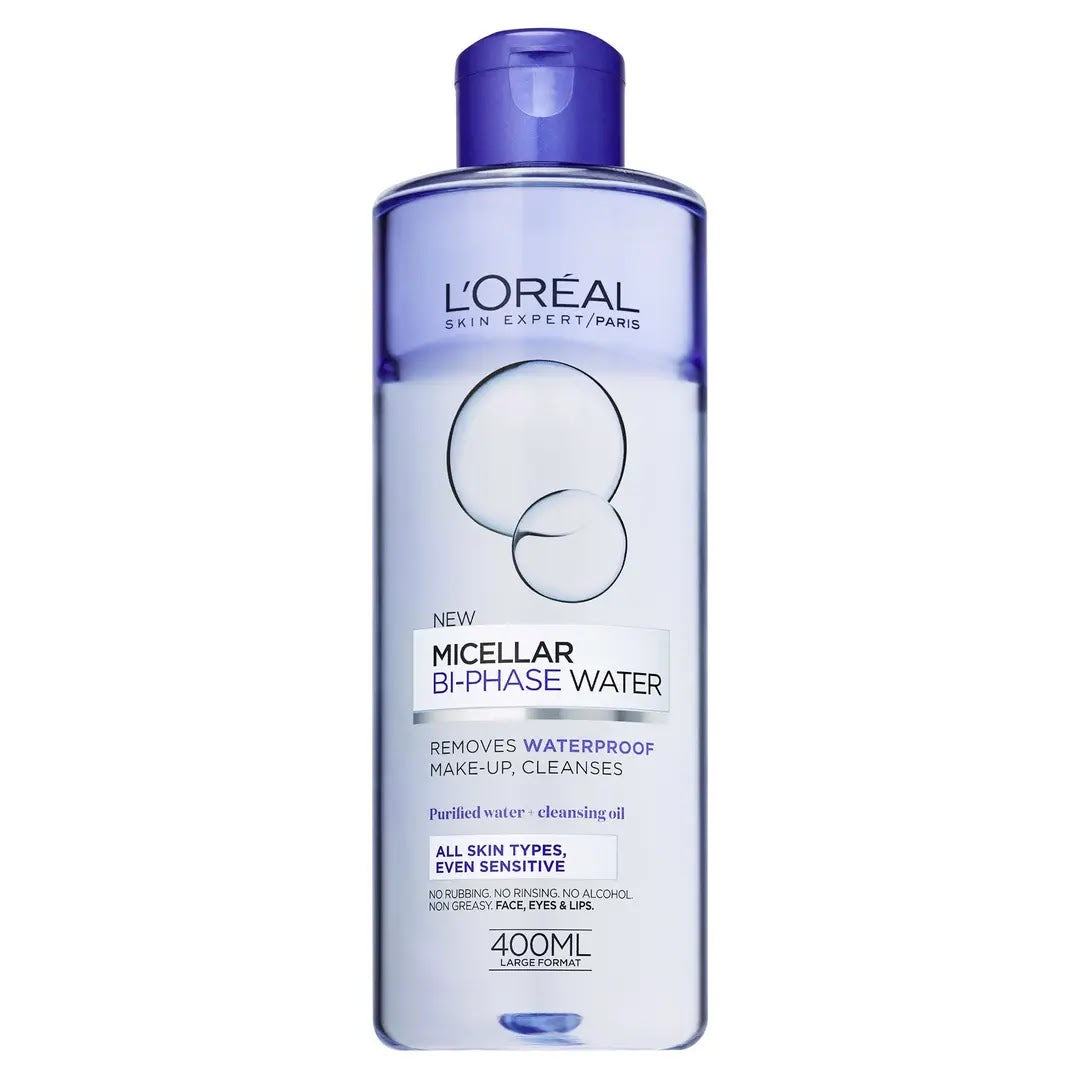 L'Oréal Bi-Phase Micellar Water Makeup Remover 400ml