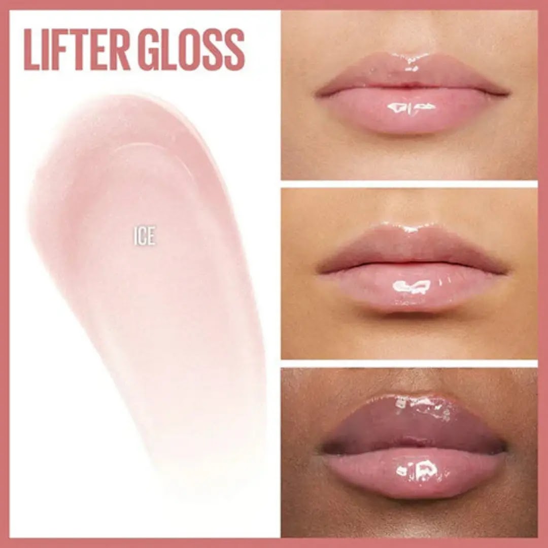Maybelline Hyaluronic Acid Lifter Lipgloss 002 Ice Hydrating Shine