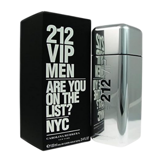 Carolina Herrera 212 Vip Men Are You On The List NYC Eau De Toilette Pour Homme - 100ml