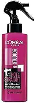 L'Oréal S.Line Spray Hot & Straight 150ml bottle