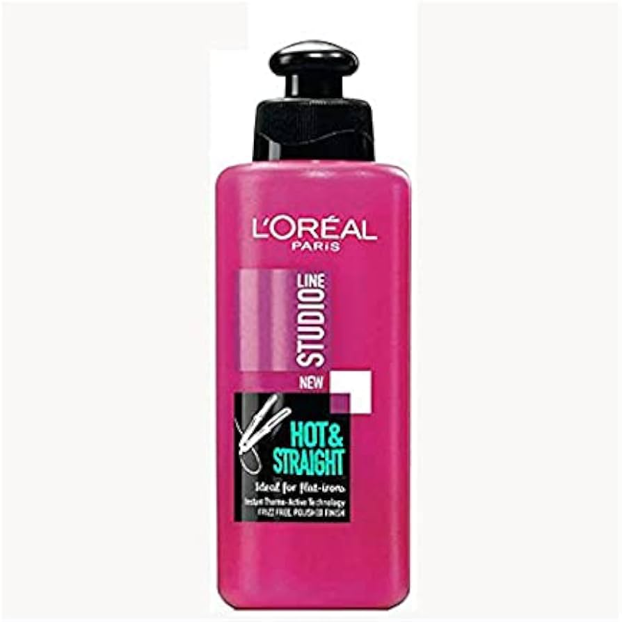 L'Oréal S.Line Cream Hot & Straight 200ml packaging
