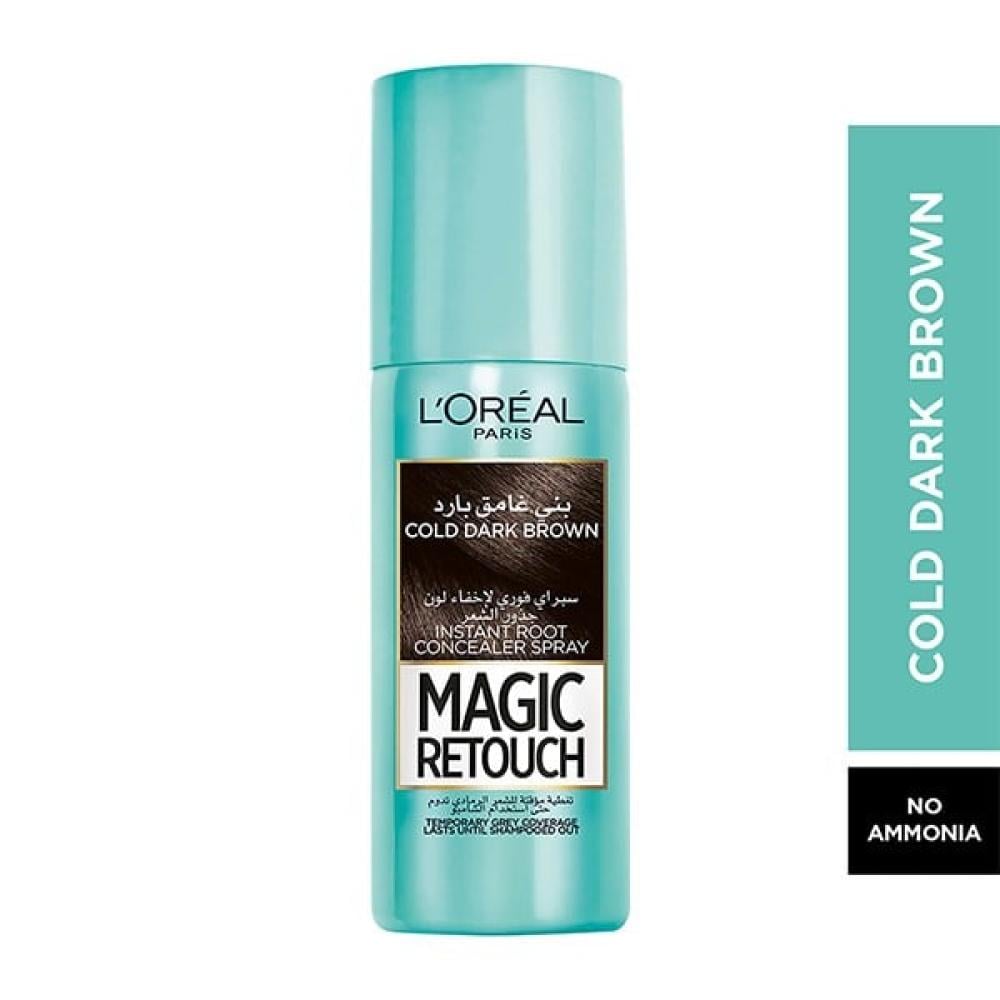 L'Oréal Magic Retouch Cold Dark Brown 75ML root touch-up spray