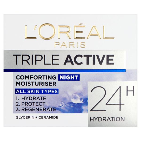 L'Oréal Paris Triple Active All Skin Night Cream 50ml