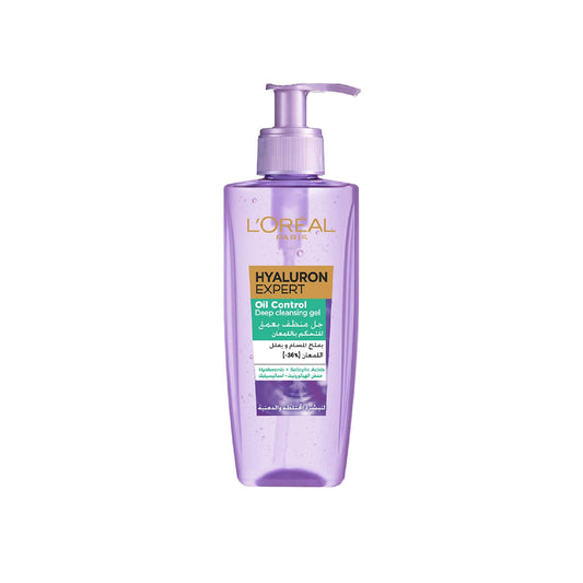 L'Oréal Hyaluron Expert Oil Control Facial Cleanser 200ml