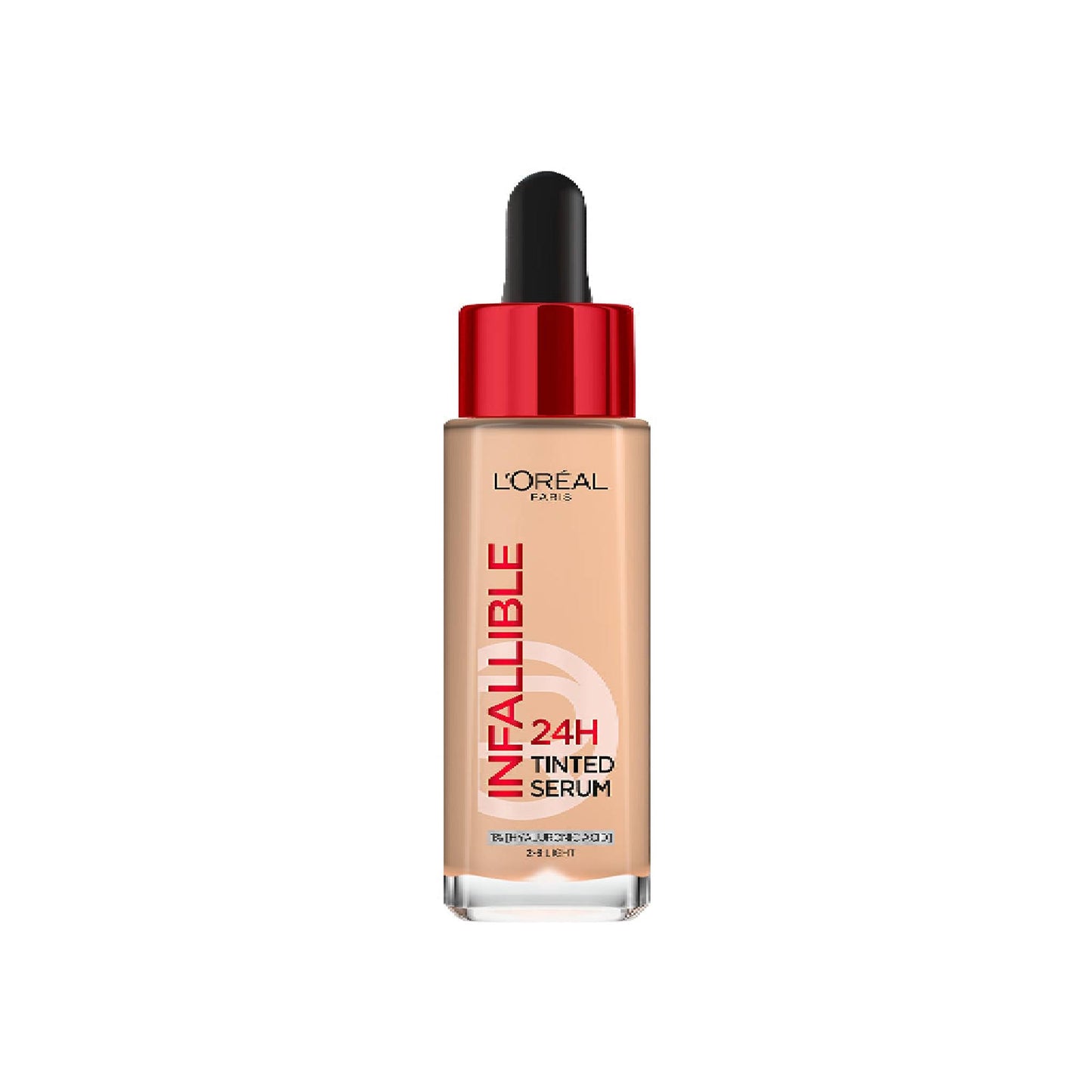 L'Oréal Paris INF.24H Tinted Serum 2-3 Light front packaging