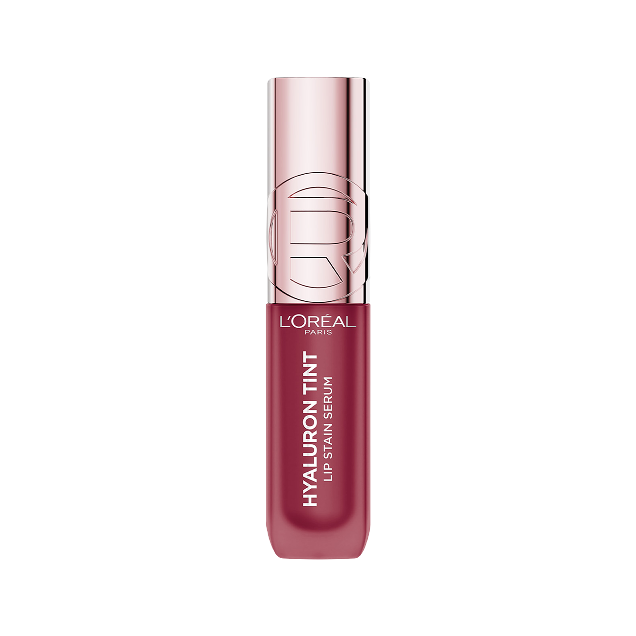 L'Oréal Hyaluron Tint Serum 490 Berry Jolie bottle and dropper
