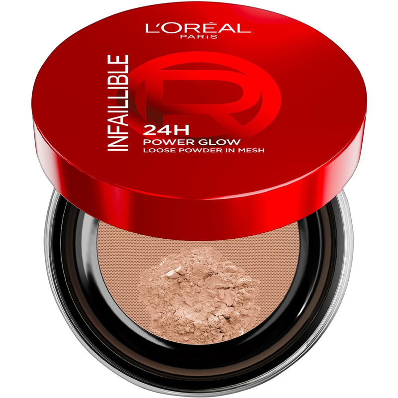 L'Oréal INF.24H Loose Powder Glow Medium 0355 compact powder