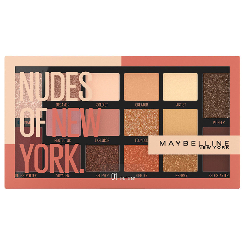 Maybelline Nudes of New York Eyeshadow Palette 010 18g