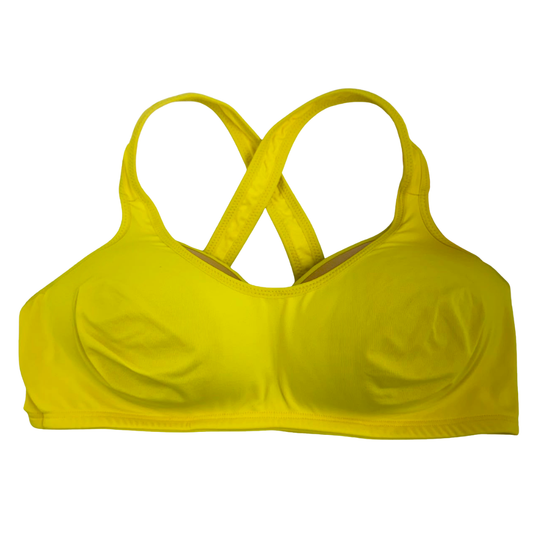 Aroma Garden Comfortable Sports Bra – Available in Multiple Colors & Sizes S–XL (yellow)