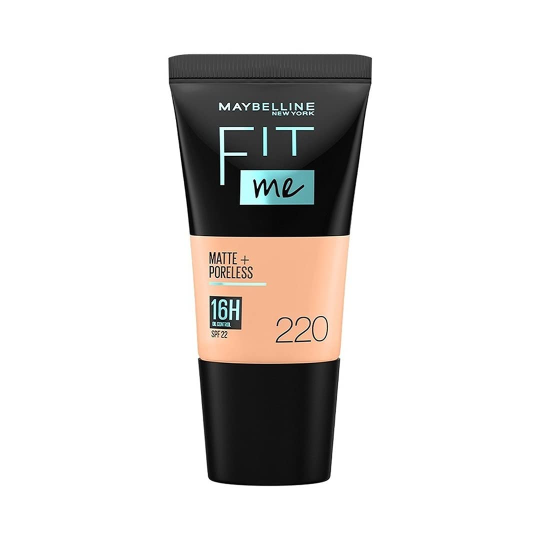 Maybelline Fit Me Foundation with Clay 220 Natural Beige 18ml