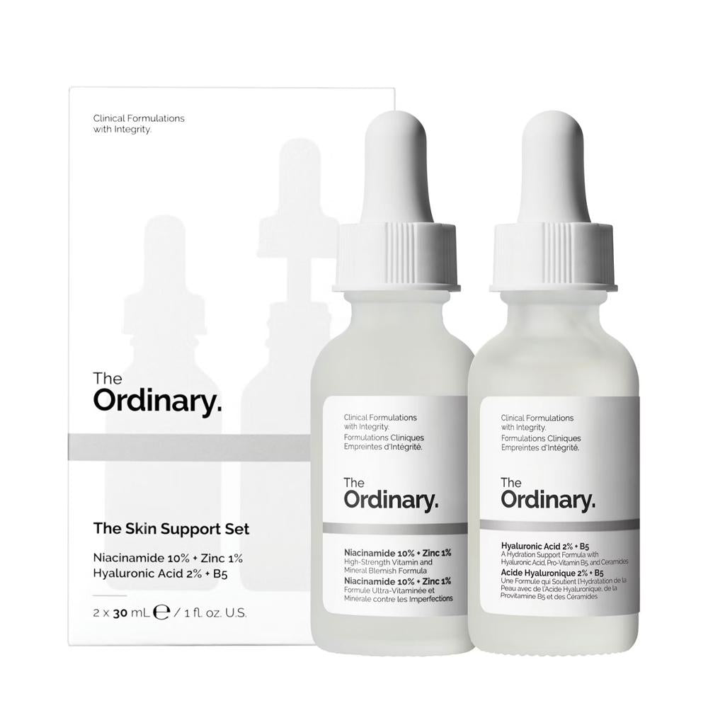 The Ordinary Niacinamide 10% + Hyaluronic Acid 2% Serum Set 30ml