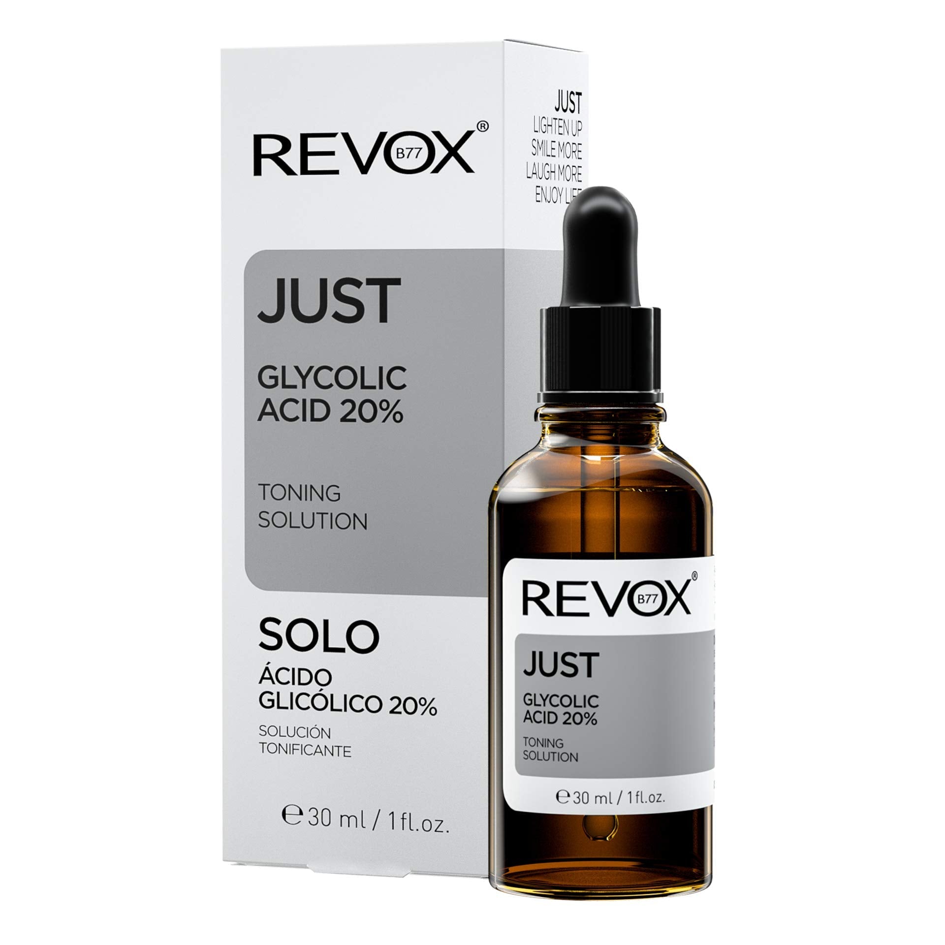 Revox Glycolic Acid 20% Serum 30ml bottle