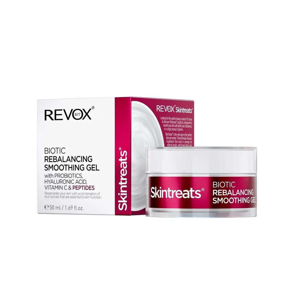 Revox Biotic Rebalancing Smoothing Gel 50ml packaging