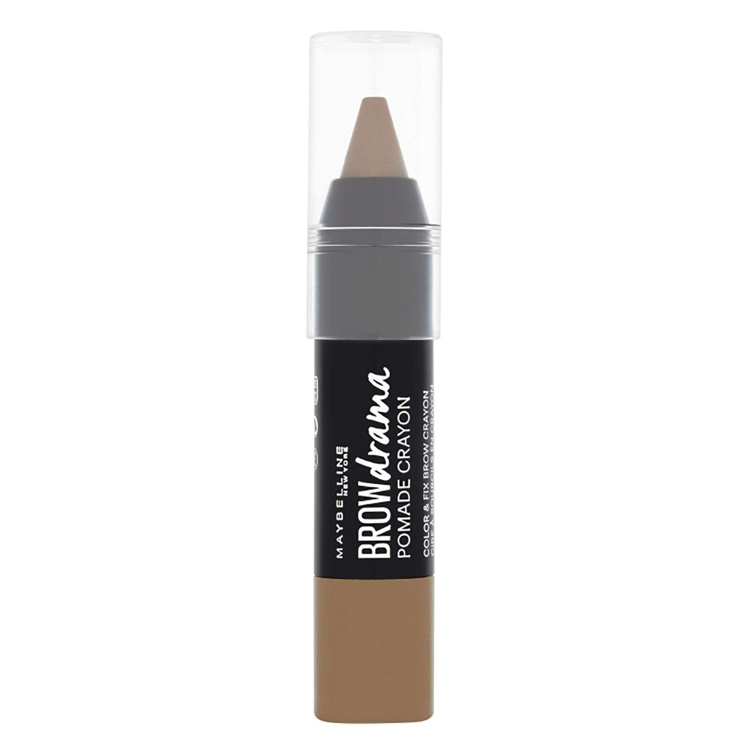 Maybelline Brow Drama Crayon Medium Brown 2657