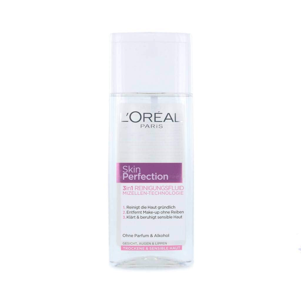 L'Oréal Skin Perfection 3in1 cleanser bottle 200ml